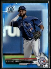 2017 Bowman Chrome #BCP164 Richard Urena Prospects Blue Refractor #/150