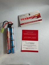 Tenergy 9.6V 1600mAh Airsoft Battery NiMH Butterfly Battery Pack w/ Mini Tamiya