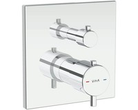Vitra Unterputz Thermostat Badewanne Flow Square Chrom Ohne UnterputzgrundköRper