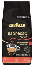 Lavazza Espresso Barista Gran Crema Whole- Bean Coffee Blend, Medium Espresso Ro
