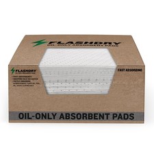 FlashDry Oil Absorbent Pads High Absorbency of 1 Count Pack 100