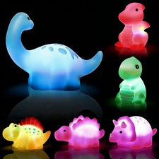 6PCS Baby Bath Toys LED Colorful Kids Sensory Toys Liquid Sensor Light Up UK