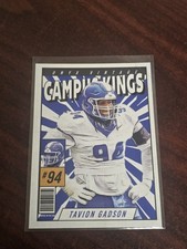 2025 Onyx Football TAVION GADSON Campus Kings Insert Card /150 VCB-TAGA