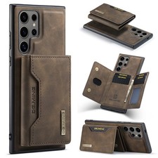 2 in 1 Wallet Card Holder Phone Case For Samsung Galaxy S25 Edge S26 Ultra Cover