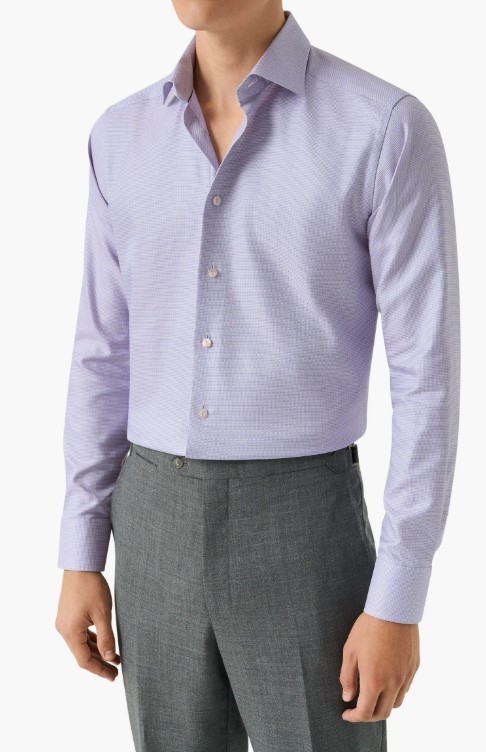 Eton Slim Fit Semi Solid Shirt MSRP 280 19890₽