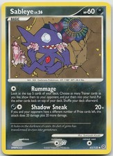 Sableye Secret Wonders LP Pokemon 63/132 on eBay