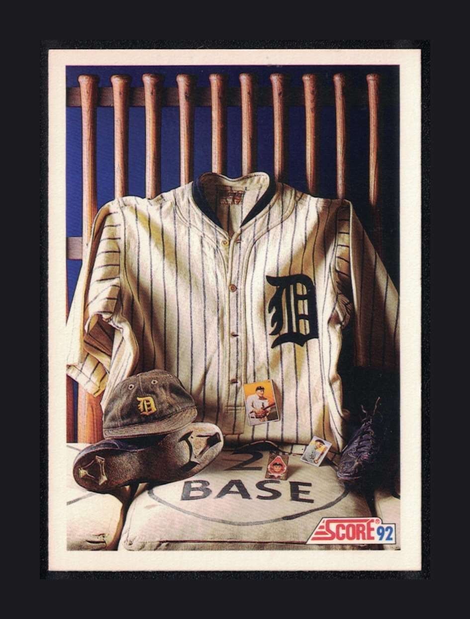 1992 Score - Ty Cobb #878 - DETROIT TIGERS, PHILADELPHIA ATHLETICS