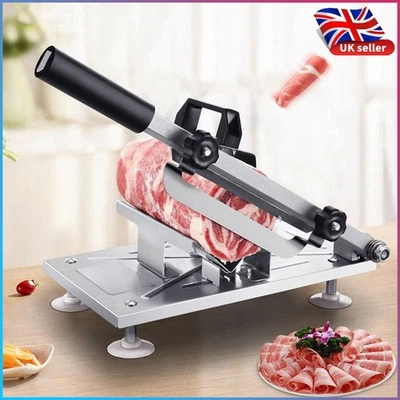 Manual Meat Cutter Frozen Beef Lamb Mutton Roll Food Sheet Slicer Kitchen Tool