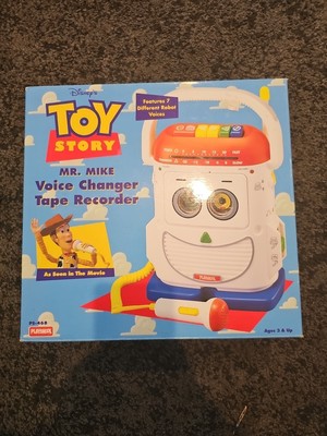 Playskool 1996 Vintage Toy Story Mr Mike Voice Change Tape