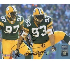 Gilbert Brown Signed Green Bay Packers Unframed 8×10 Photo w/ 