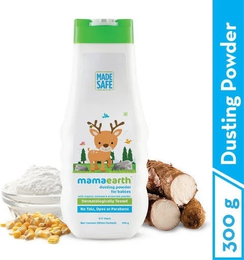 2 Pack Combo Mamaearth Baby Dusting Powder 150g (Pack of 2) | Organic Oatmeal &
Opens in a new windo