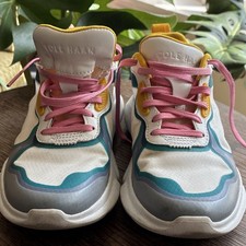 Cole Haan ZER GRAND 360 Sneakers Women s 7B Radiant Tropic Pink Deep Lilac