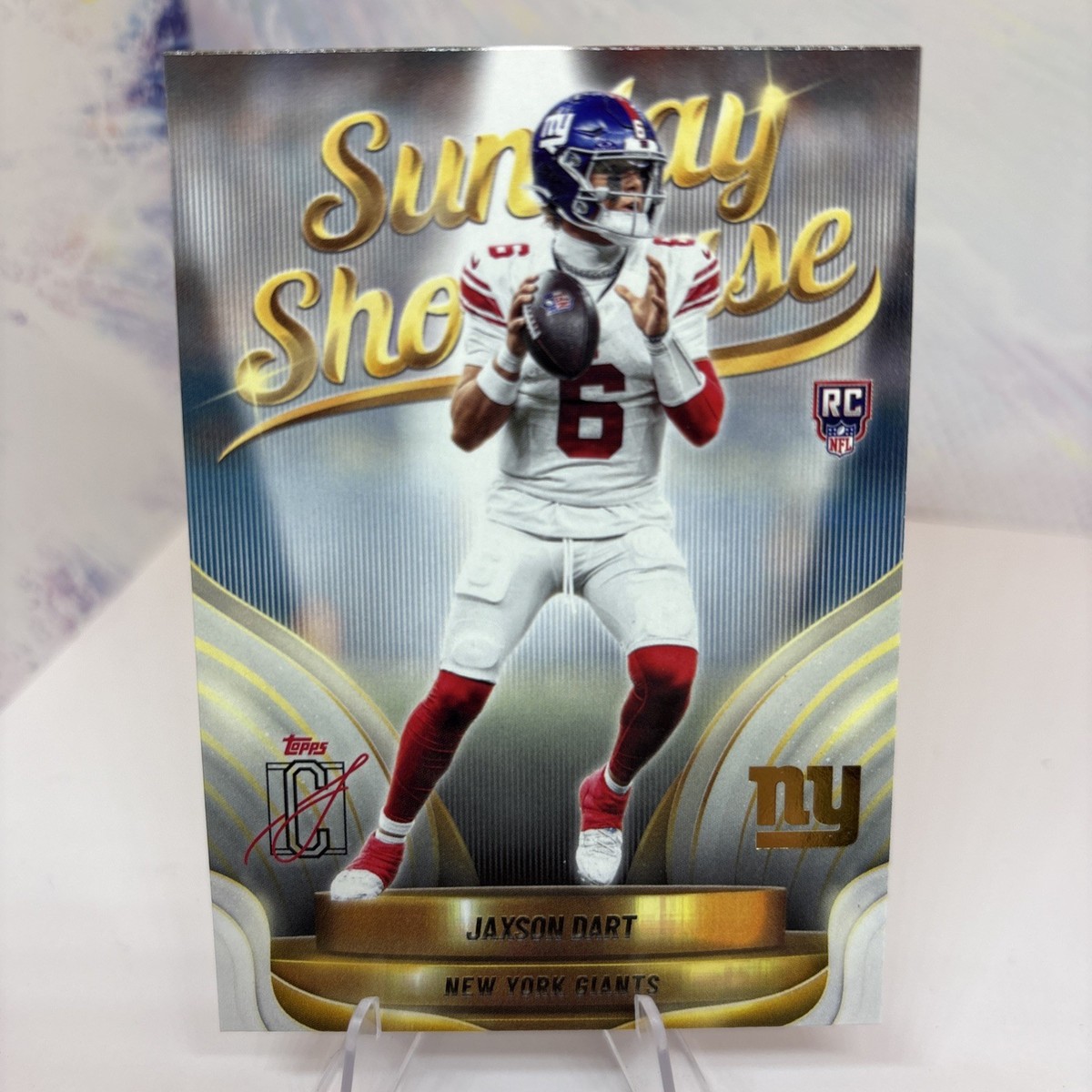 2025 Topps Signature Class Jaxson Dart Sunday Showcase SS-1 | eBay