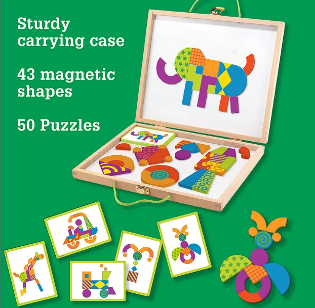 MindWare Imagination Patterns – Magnetic Puzzle Board for Creative Shape Play - Image 4 of 4