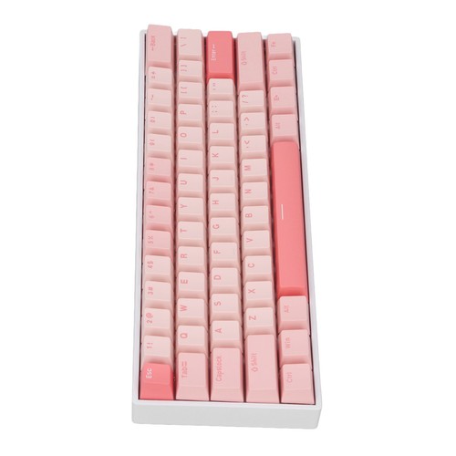 61 Keys 60% Mechanical Keyboard 2.4G Wireless BT 3.0 5.0 Type C Wired Red Sw NEW - Afbeelding 10 van 12