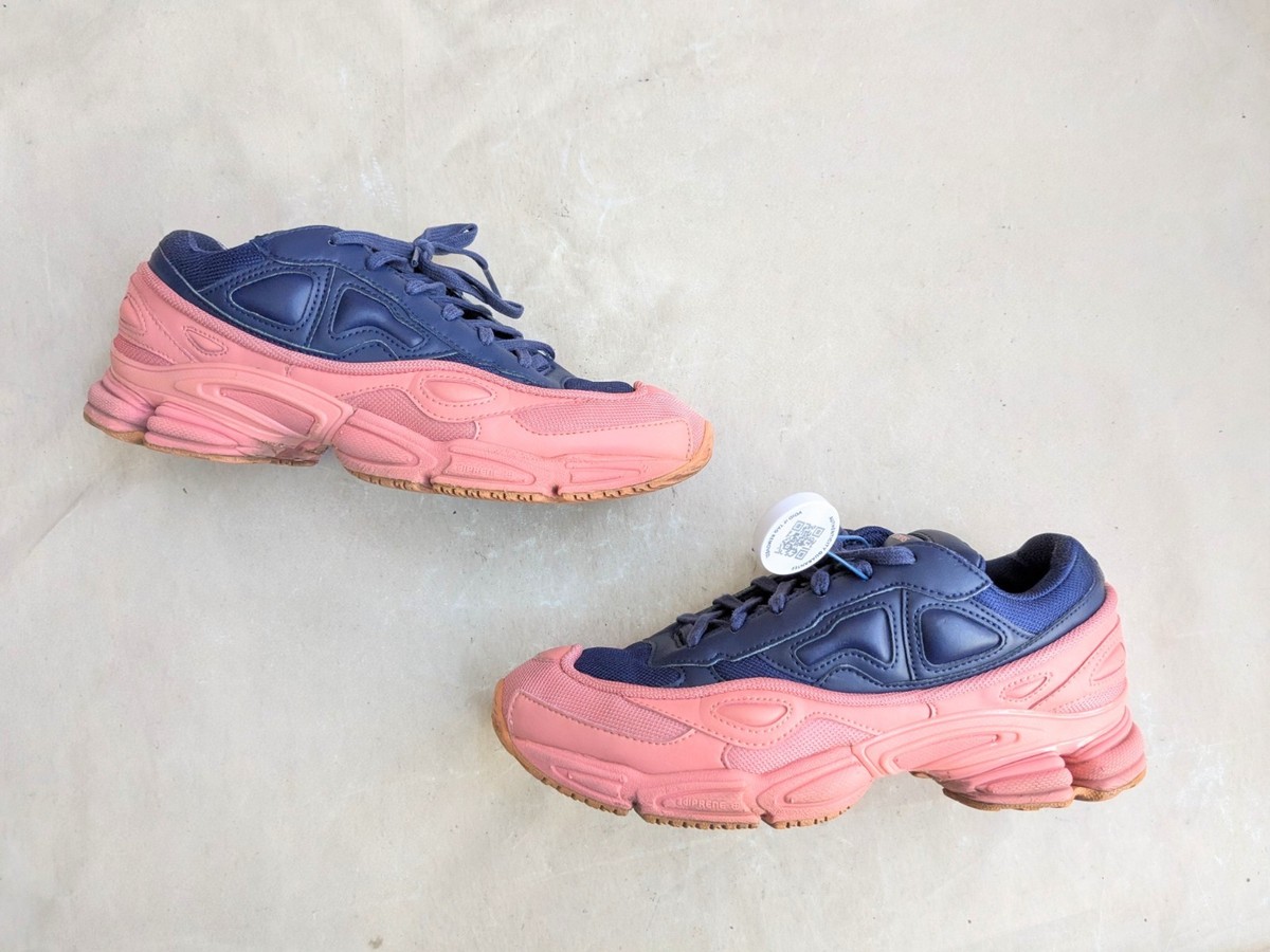 Adidas Raf Simons Ozweego Men 8 Pink Blue Sneakers Shoes F34268