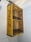 Vintage 1958 Coca-Cola Crate Chattanooga Box & Lumber Co. Case Yellow Wood Metal