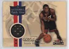 2001-02 Fleer Platinum National Patch Time Desmond Mason Patch 10ou