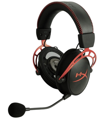 HyperX Cloud Alpha Gaming Headset   Schwarz/Rot (unvollständig)