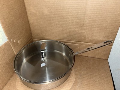 Emeril Stainless Steel Copper Core 3Qt Sauté Pan W/ Glass Induction Ready