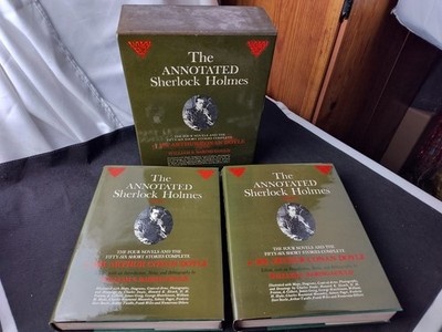 The Annotated Sherlock Holmes 2 Volume Set I & II 4 Novels 56 Short Stories HC