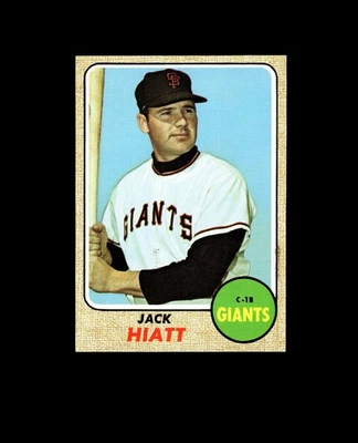 1968 Topps 419 Jack Hiatt NM #D1,559575 - Image 1 of 2