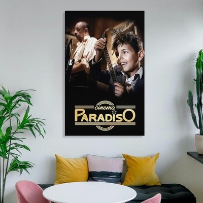 Cinema Paradiso Movie Poster Italian Movie Classic Film Wall Art Poster