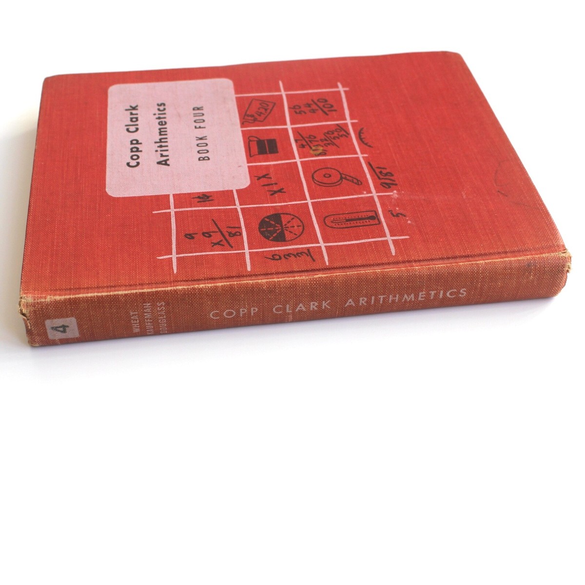 Vintage 1952 Math Elementary School Textbook Copp Clark