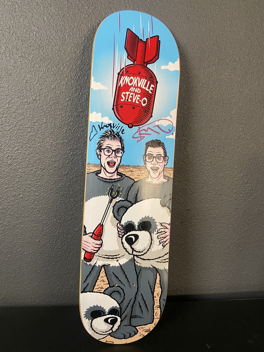 NEW Steve-O & Johnny Knoxville Signed Deck | Johnny-O 2.0