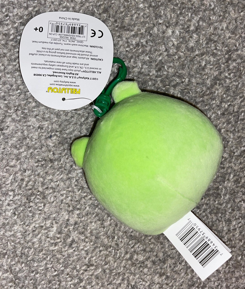 RARE-NEW Squishmallows Wendy Green FROG Heart Cheeks PLUSH