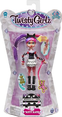 Twisty Girlz Kitty Katt Childrens 5'' Toy w/ Secret Pet Box Bracelet Series 1 NEW