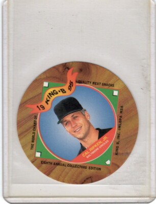 1995 MSA King B Discs Cal Ripken Jr. baseball card #18 Baltimore Orioles