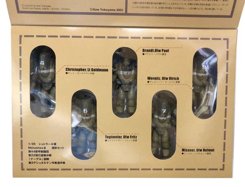 Ma.K Maschinenkrieger Strahl Army Melusine D.C.U. Camouflage Set Unopened JP - Picture 4 of 5