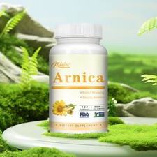 Arnica 500mg - Anti-Inflammatory, First Aid Bruises Sprains  Traumatic Injuries