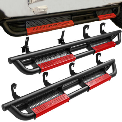 Running Boards for 2007-2018 Silverado Sierra 1500 Crew Cab Nerf Bars Side Steps