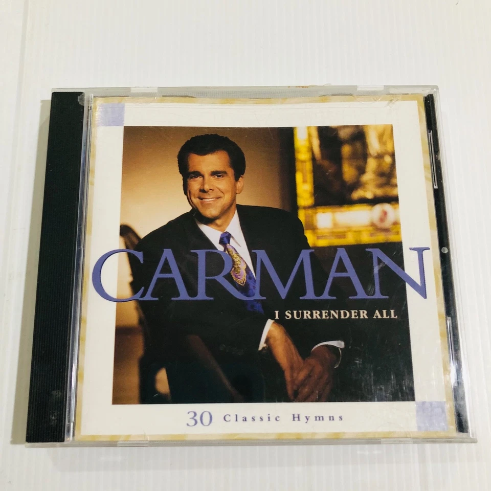 I Surrender All 30 Classic Hymns by Carman (CD, 1997) - Image 2 of 4