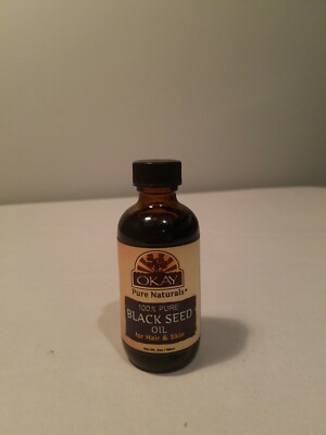 Okay Pure Naturals 100% Pure Black Seed Oil 2 oz