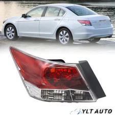 For 2008-2012 08-12 Honda Accord 4-Door Sedan Tail Light Lamp Driver Left Side