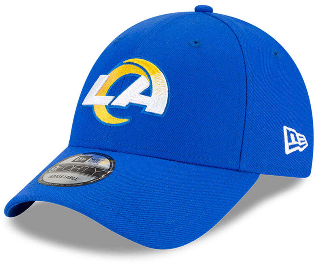 Los Angeles Rams New Era 9Forty NFL The League Adjustable Team Blue Cap
