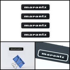 Marantz logo badge Sticker Decal waterproof 54mm 2.13" X13mm 0.51" 