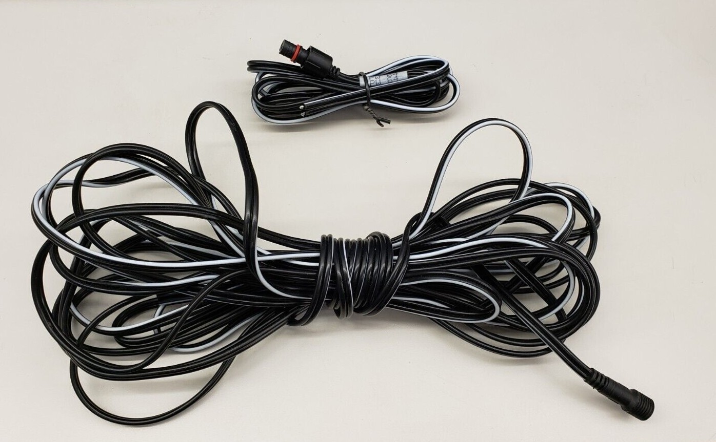 5Pr IP65 2 Pin 18AWG LED pixel Male Female Waterproof Wire Cable ...