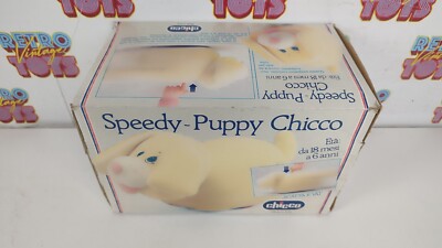 Speedy-Puppy Chicco ぬいぐるみ SPEEDY PUPPY CHICCO NEW VINTAGE 18 MESI 6 ANNI SCATTA E VAI CANE
