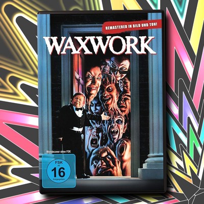 WAXWORK (1988) DVD Unrated REISE ZURÜCK IN DER ZEIT Nameless Media NEU/OVP