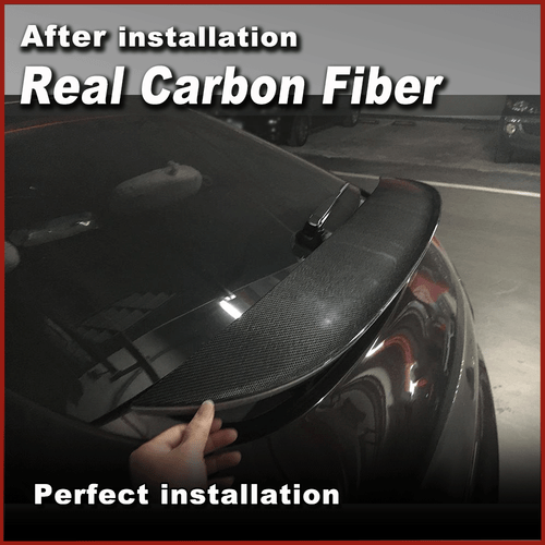 Fit For Porsche Panamera 2014-2016 REAL Carbon Rear Trunk Spoiler Boot Lip Wing  - Bild 5 von 12