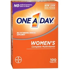 One A Day WOMEN'S COMPLETE MULTIVITAMIN 100-Tablets MULTIMINERAL SUPPLEMENT