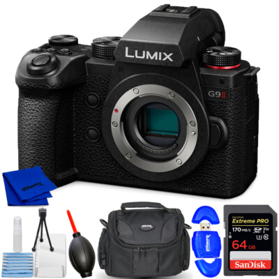 Panasonic Lumix G9 II Mirrorless Camera (Body) DC-G9M2BODY 7PC