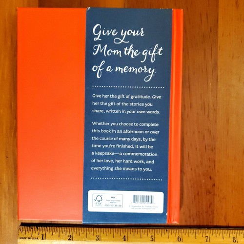I Love You Mom And Here's Why You Write Gratitude Journal Hardcover Mothers Day - Picture 5 of 5