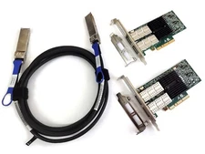 40G Network Kit 2x Mellanox ConnectX-3 Pro CX314A PCIe x8 40GB + 3m QSFP+ DAC