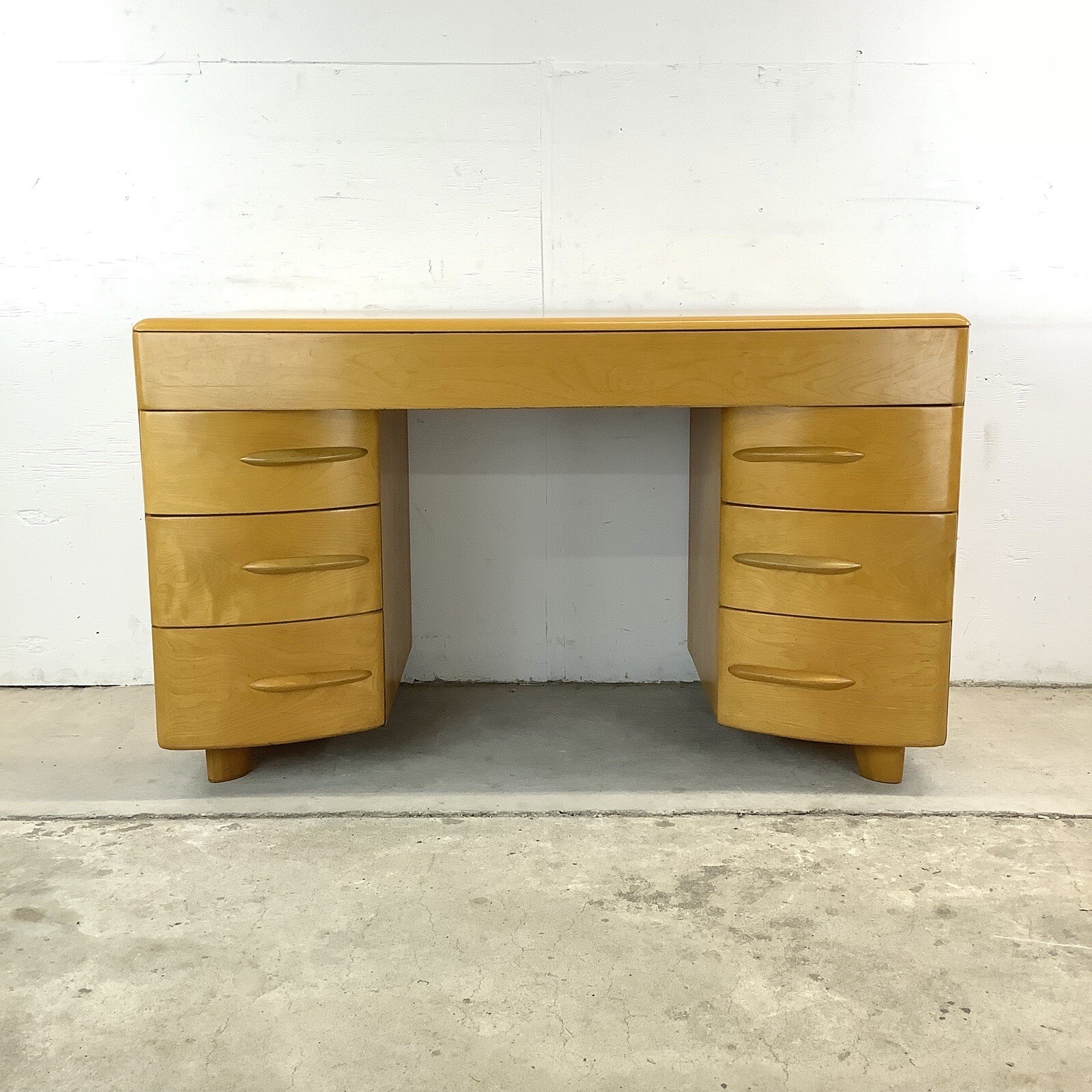 MidCentury Writing Desk by HeywoodWakefield eBay