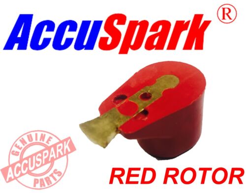 Lucas 43D4 45D4 59D4 Red Rotor Arm AccuSpark Replacement x 3 - UK Supply - Picture 2 of 2